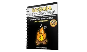 Akordeon i muzyka biesiadna na tej okładce to zaproszenie do wspólnego śpiewania przy ognisku. 43 utwory w bogatych aranżacjach.