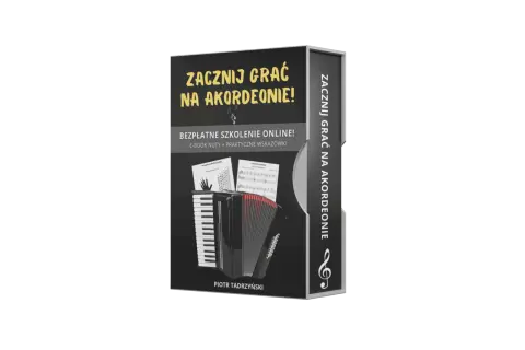 Zacznij grać na akordeonie! Darmowe szkolenie online z e-bookiem i nutami. Dowiedz się, jak nauczyć się grać na akordeonie ze słuchu.