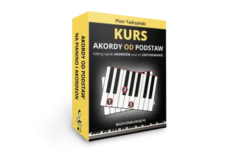 Kurs "Akordy od podstaw" na pianino i akordeon. Odkryj tajniki akordów i ich zastosowanie.