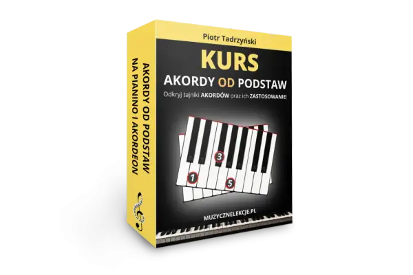 Kurs "Akordy od podstaw" na pianino i akordeon. Odkryj tajniki akordów i ich zastosowanie.